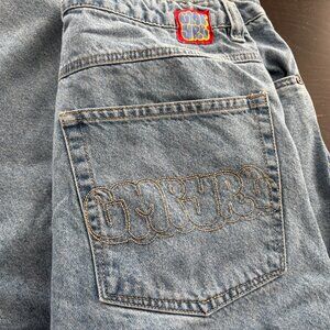 Mens Empyre Baggy Skateboard Jeans 32 X 27